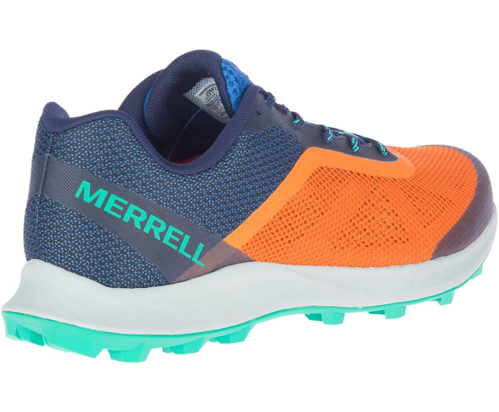 Buty Sportowe Merrell Męskie Pomarańczowe/Niebieskie - Mtl Skyfire - 397082-AVF